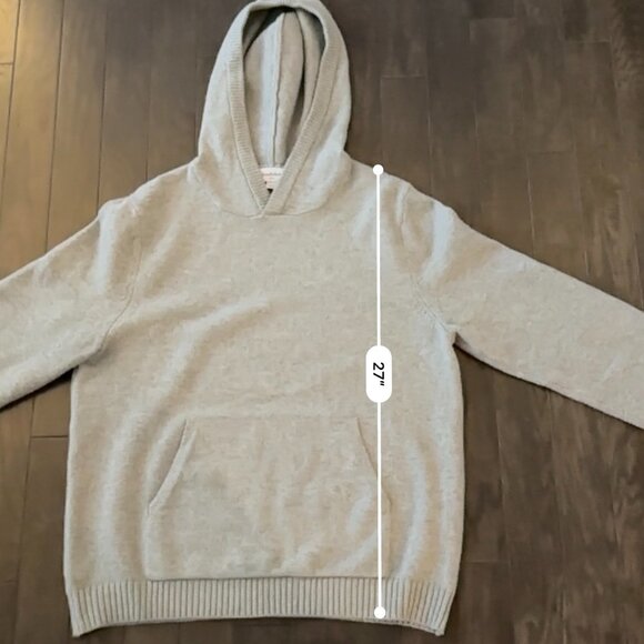 Gray Goodfellow Large Men's Hoodie Sweater - Picture 9 of 9